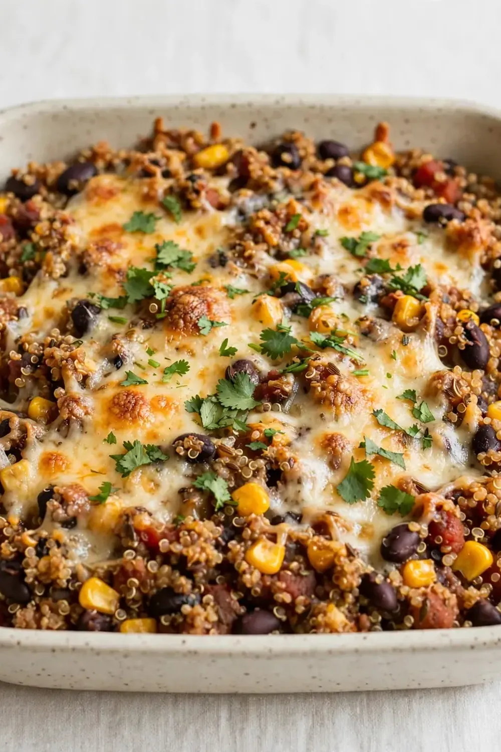 5-Ingredient Mexican Quinoa Bake