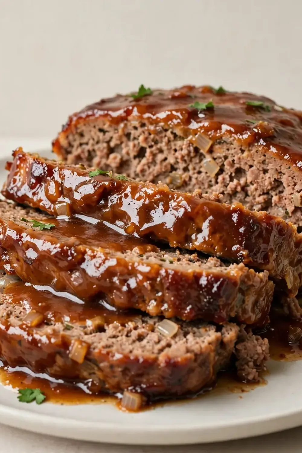 Classic American Meatloaf with Brown Sugar Glaze