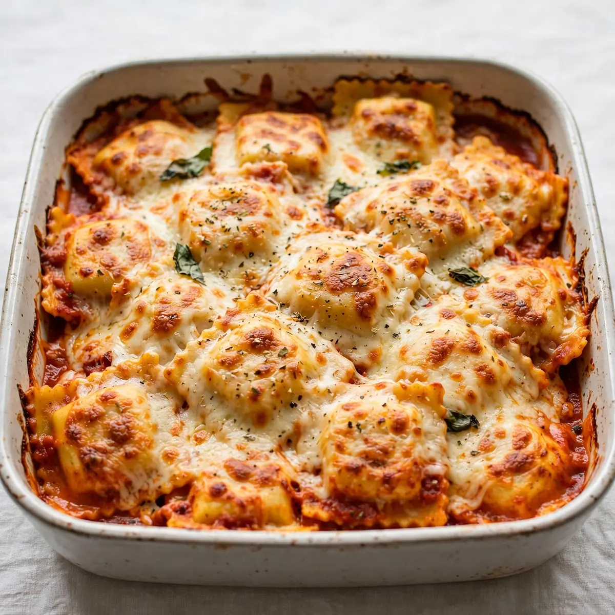 Easy Cheesy Baked Ravioli Casserole for Busy Weeknights