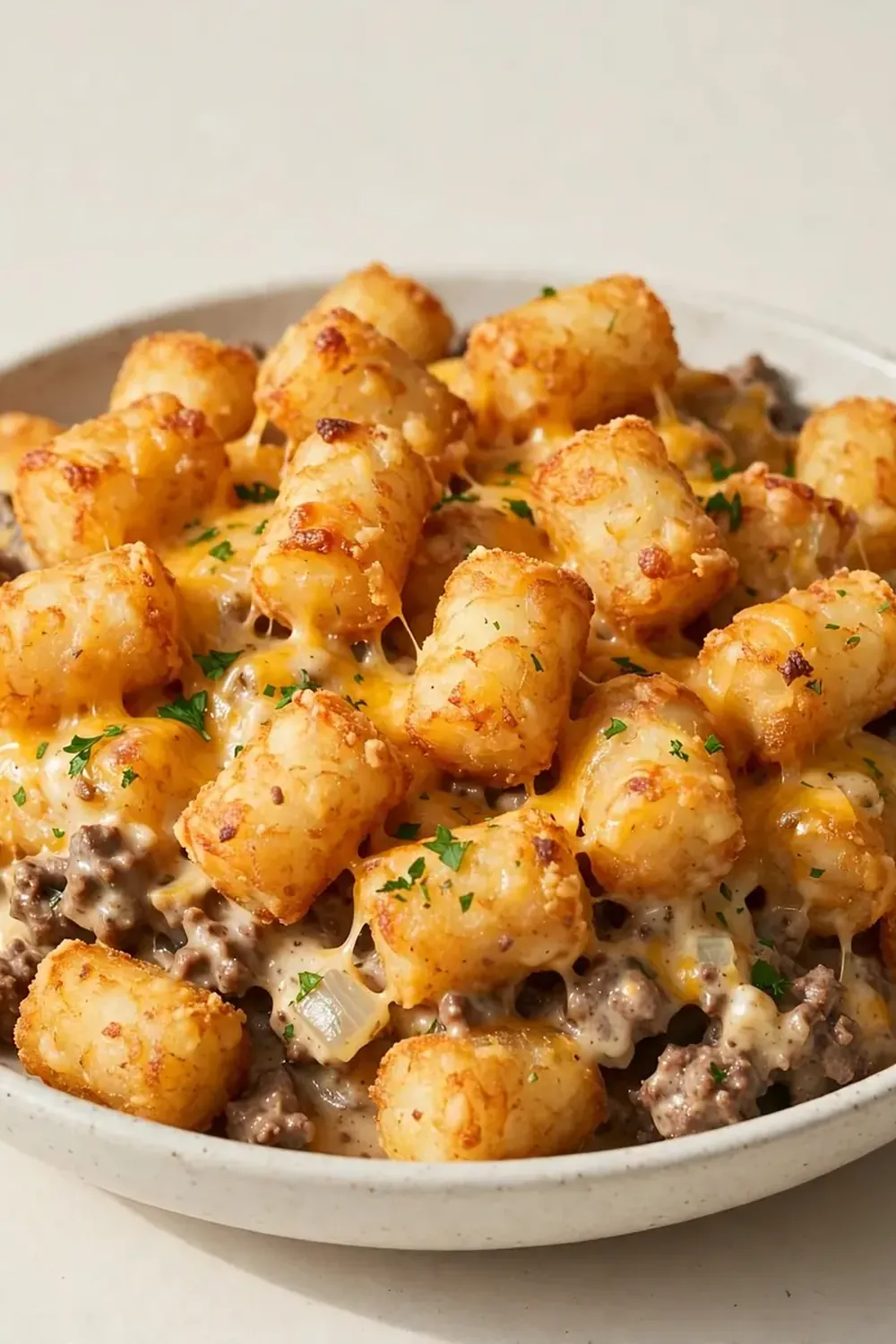 Busy Night Tater Tot Casserole (with Ground Beef)