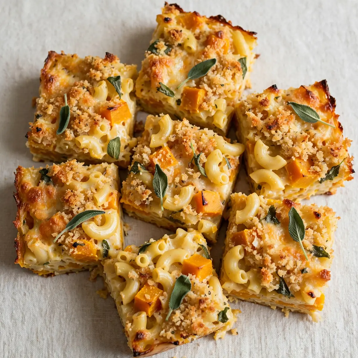 Quick Weeknight Butternut Squash and Sage Macaroni Bake