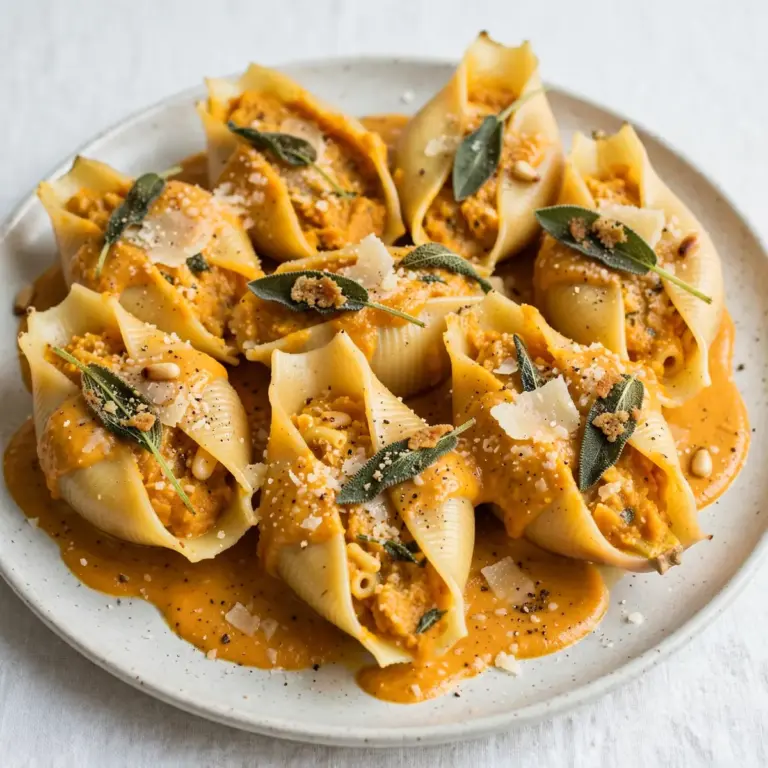 Quick Weeknight Butternut Squash Stuffed Shells
