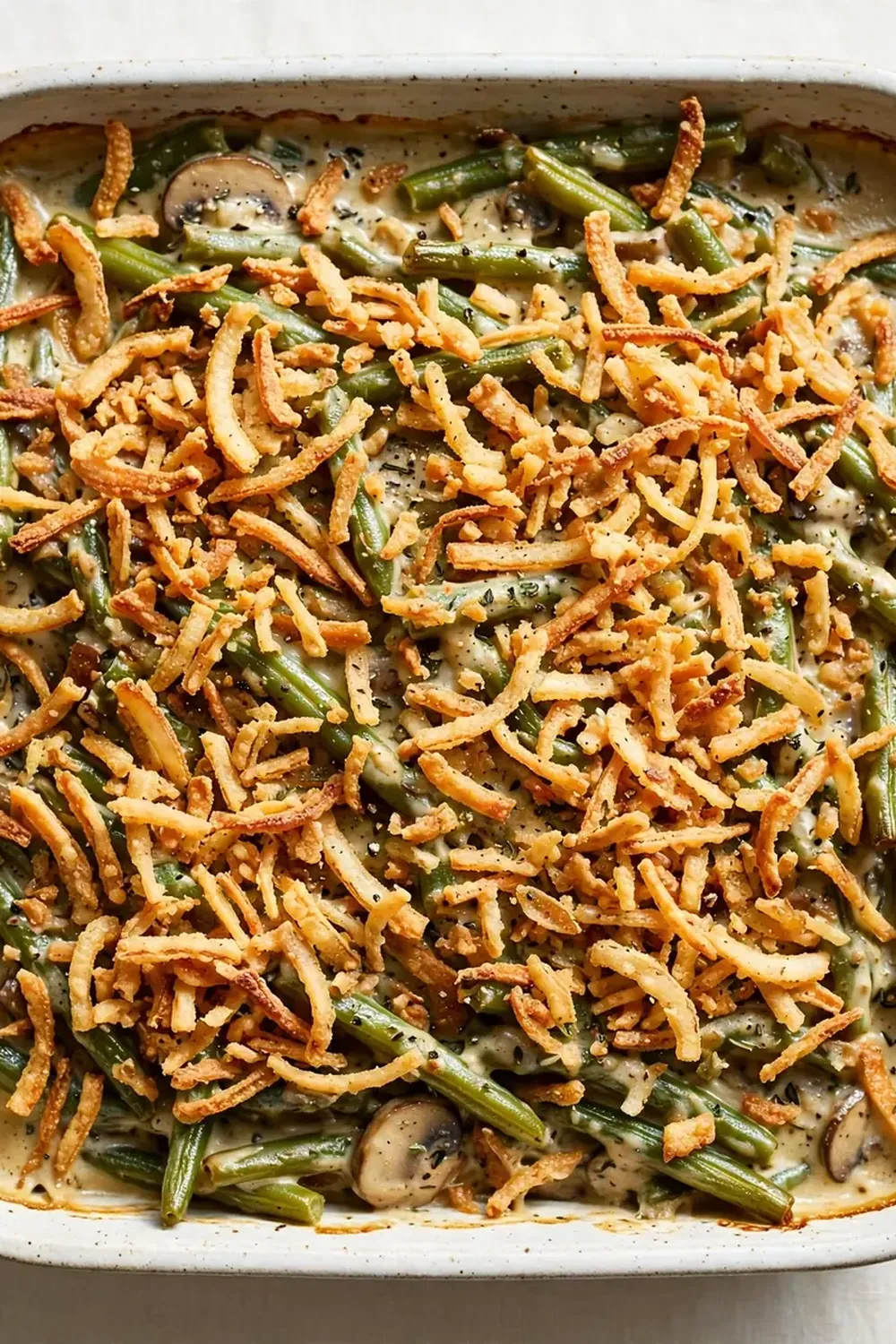 Vegan Green Bean Casserole