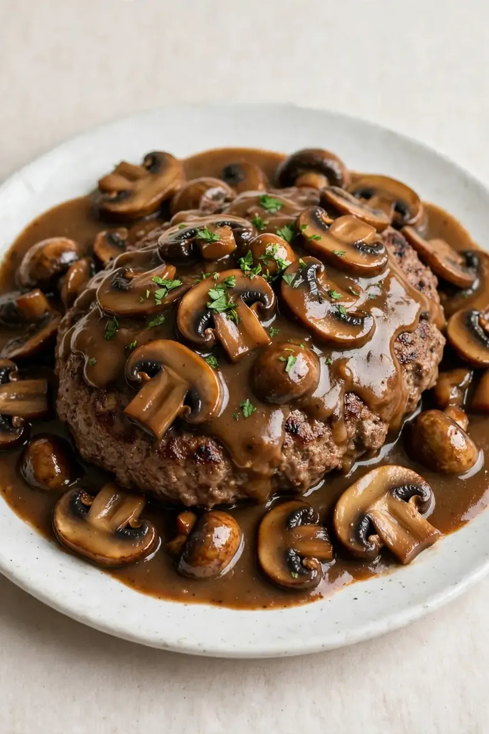 Salisbury Steak with Mushroom Gravy