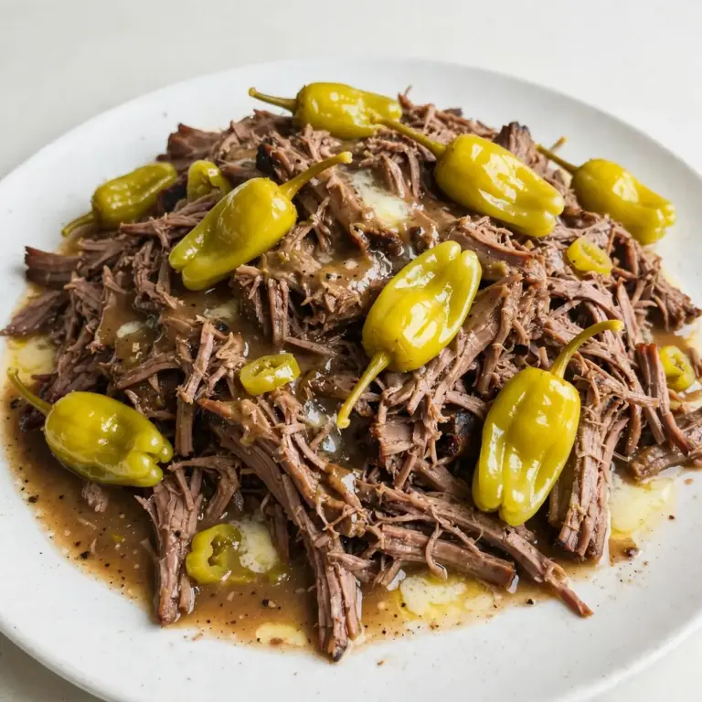 Slow Cooker Mississippi Pot Roast