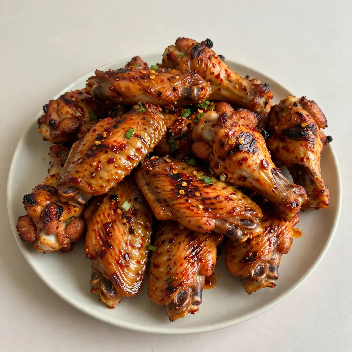Spicy Grilled Chicken Wings