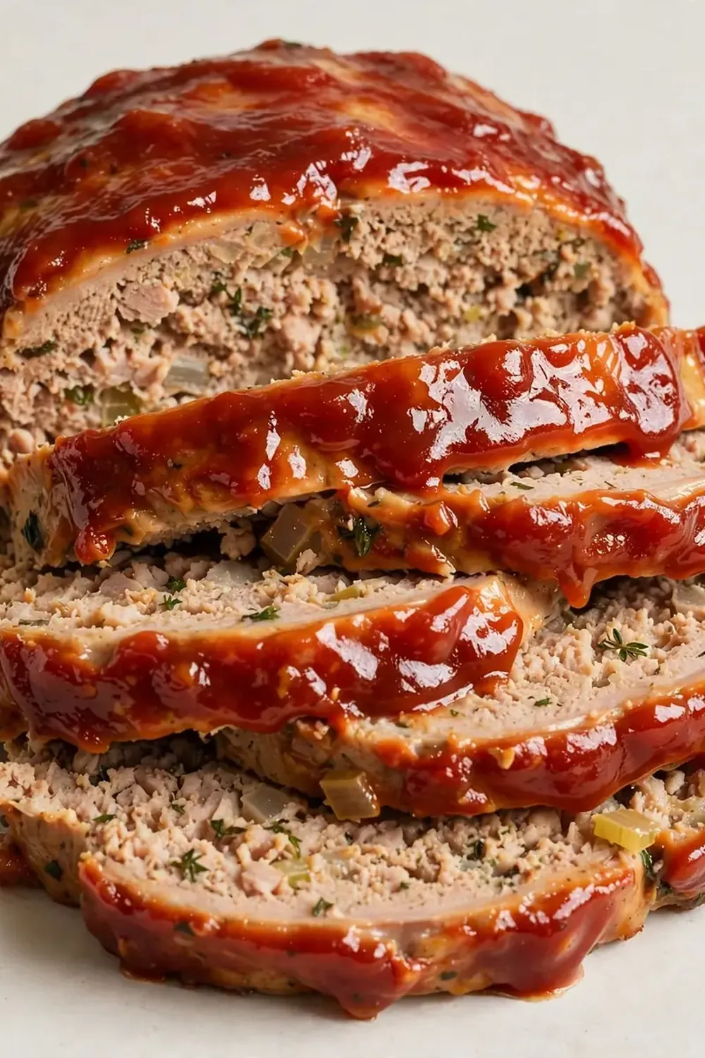 Turkey Meatloaf with Glaze