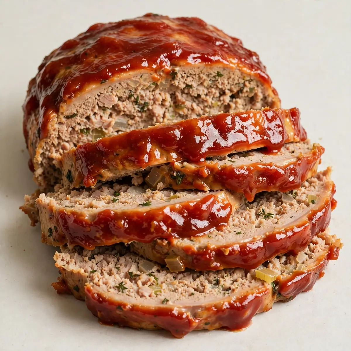 Turkey Meatloaf With Glaze